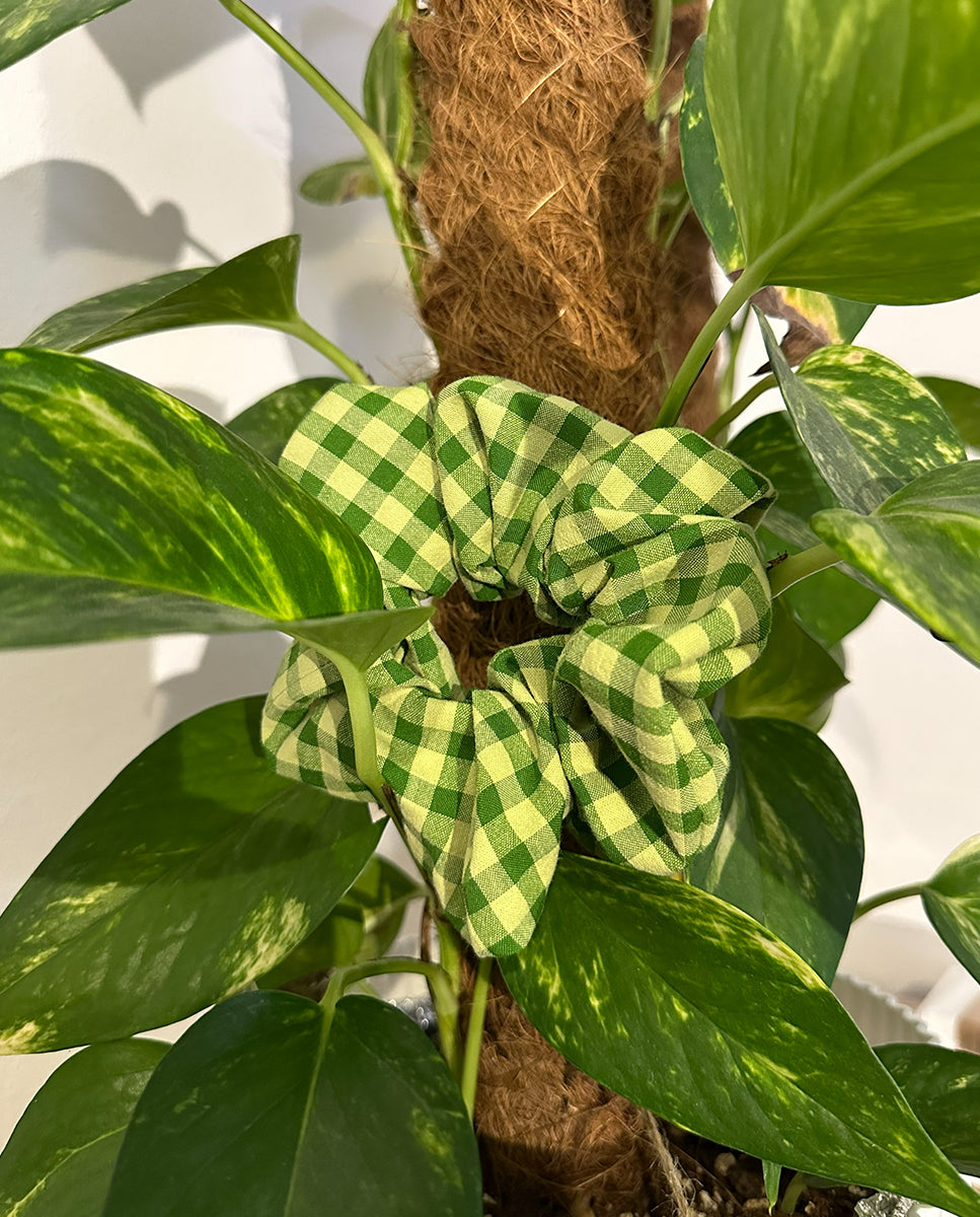 Handgemachte Scrunchies aus Baumwollstoff | Größen S M L Farben und Muster