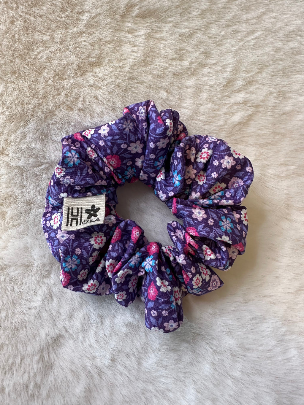 Handgemachte Scrunchies aus Baumwollstoff | Größen S M L Farben und Muster