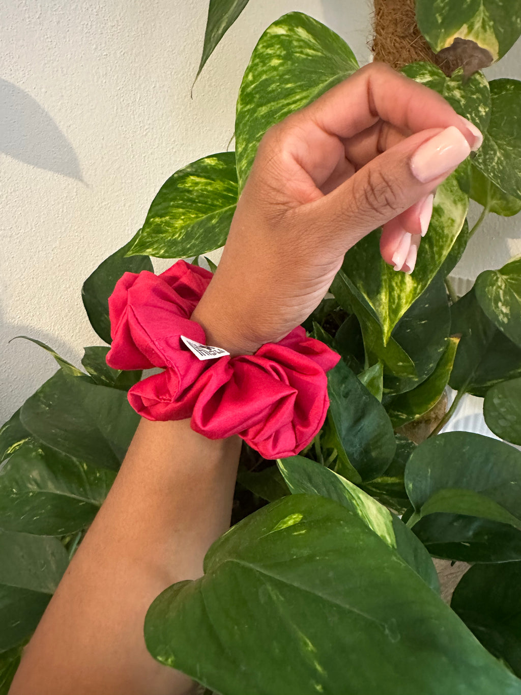 Handgemachte Scrunchies aus Baumwollstoff | Größen S M L Farben und Muster